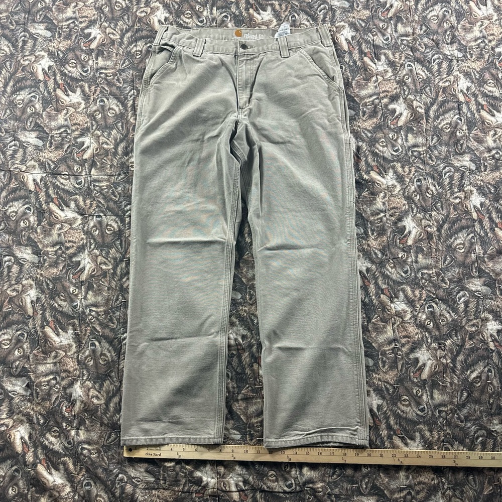 Vintage Carhartt Men's Tan Carpenters